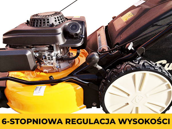 Regulacja wysokości koszenia